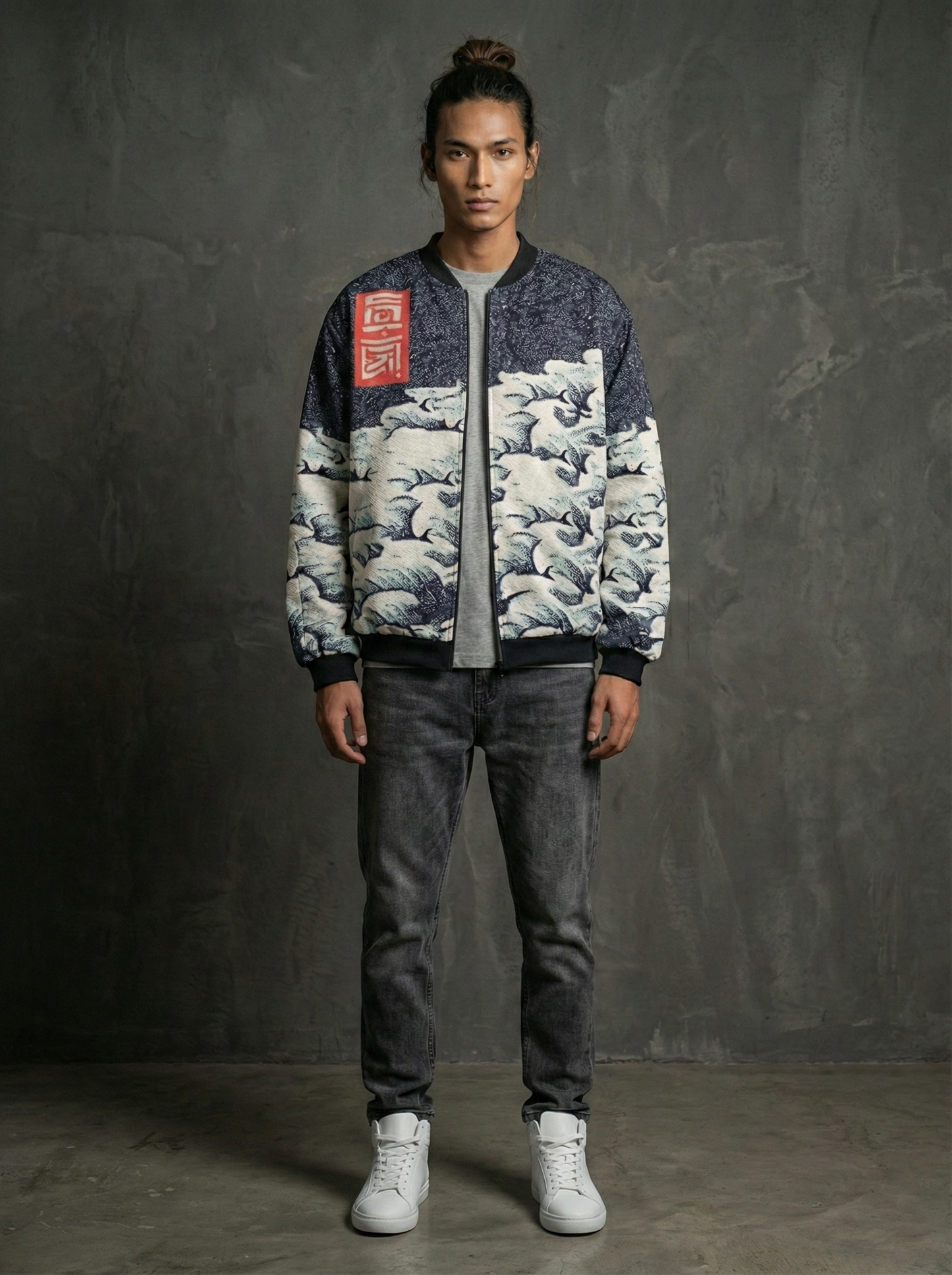 Fuji Folklore Bomber jacket
