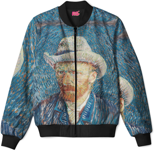 Vincent van Gogh - Self Portrait Bomber Jacket
