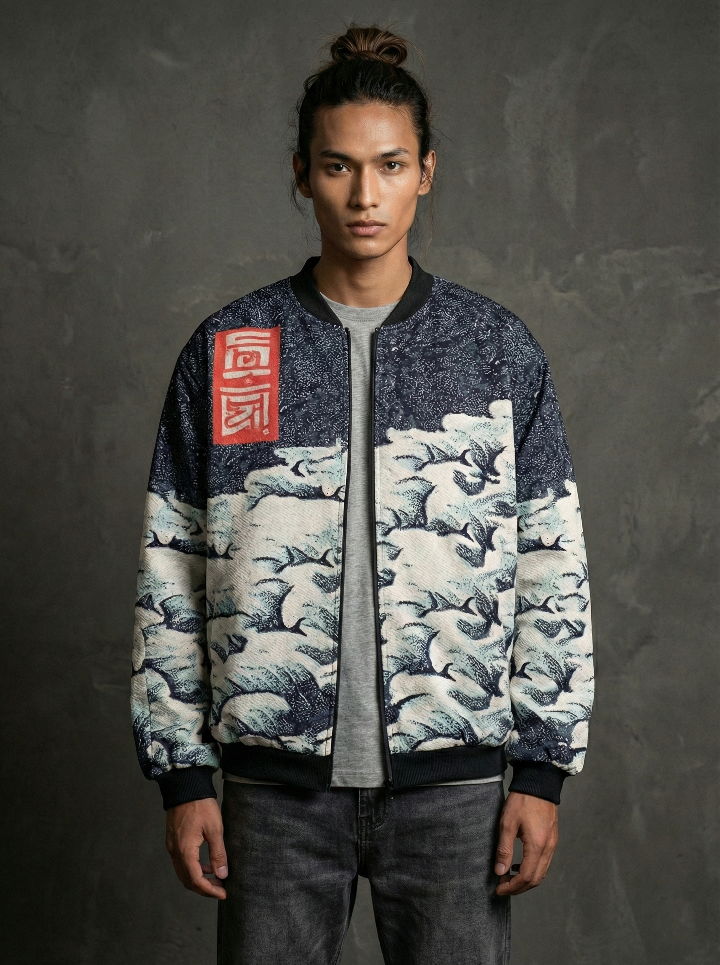 Fuji Folklore Bomber jacket