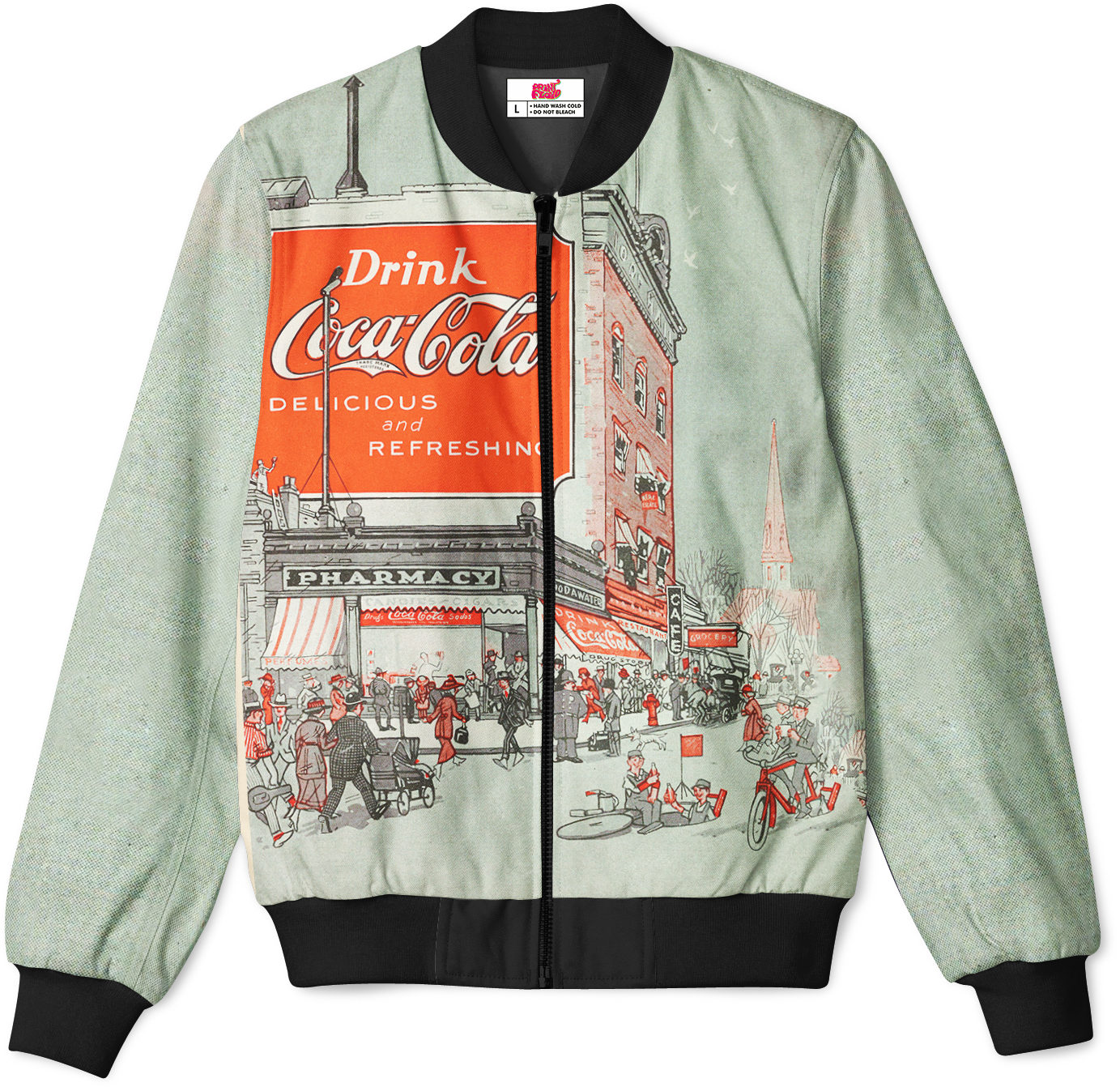 Vintage Coca Cola Bomber Jacket