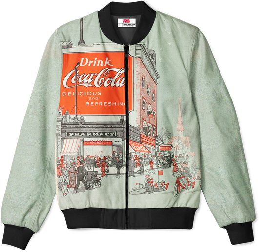 Vintage Coca Cola Bomber Jacket