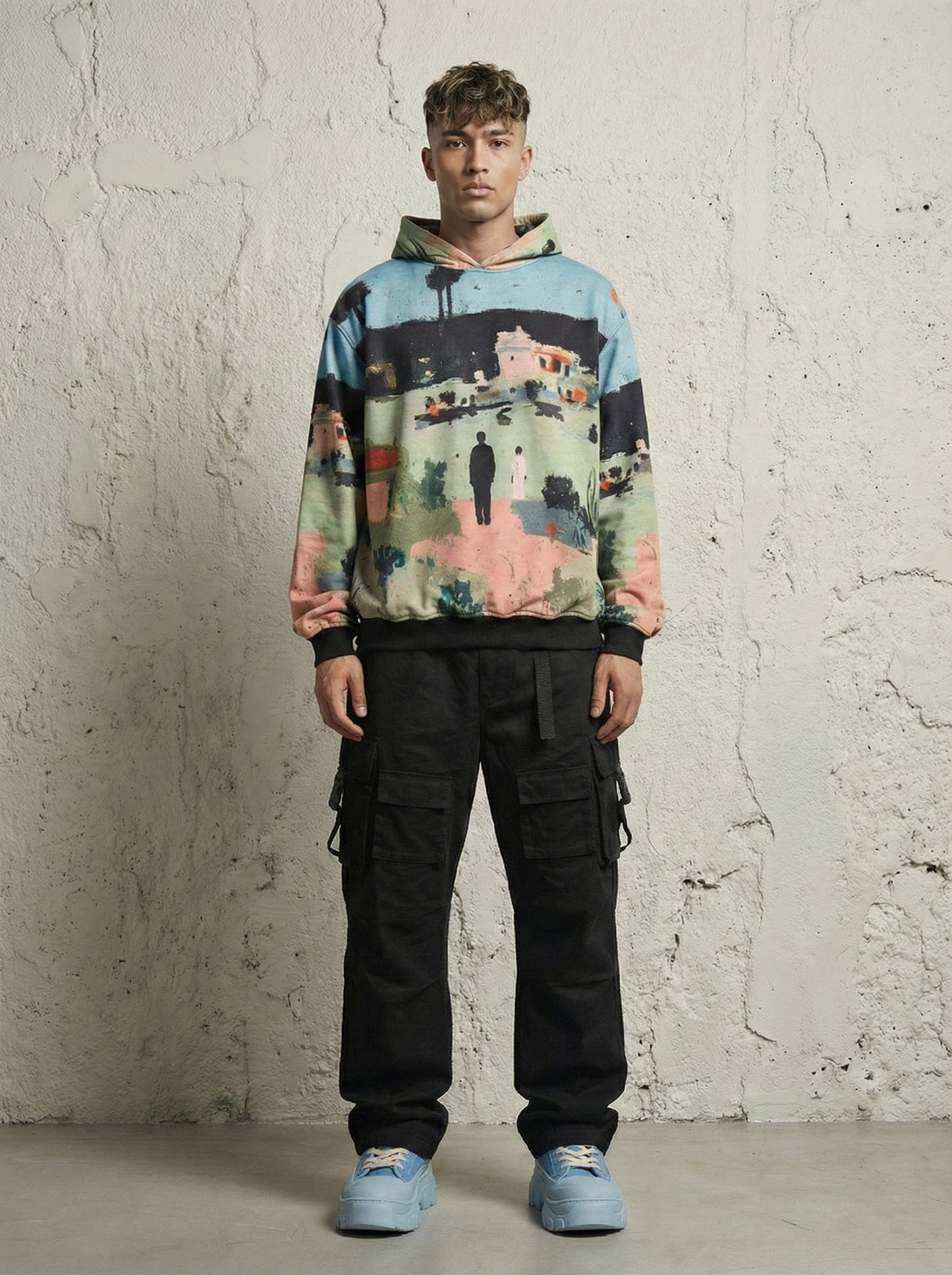 Paint Me French Hoodie
