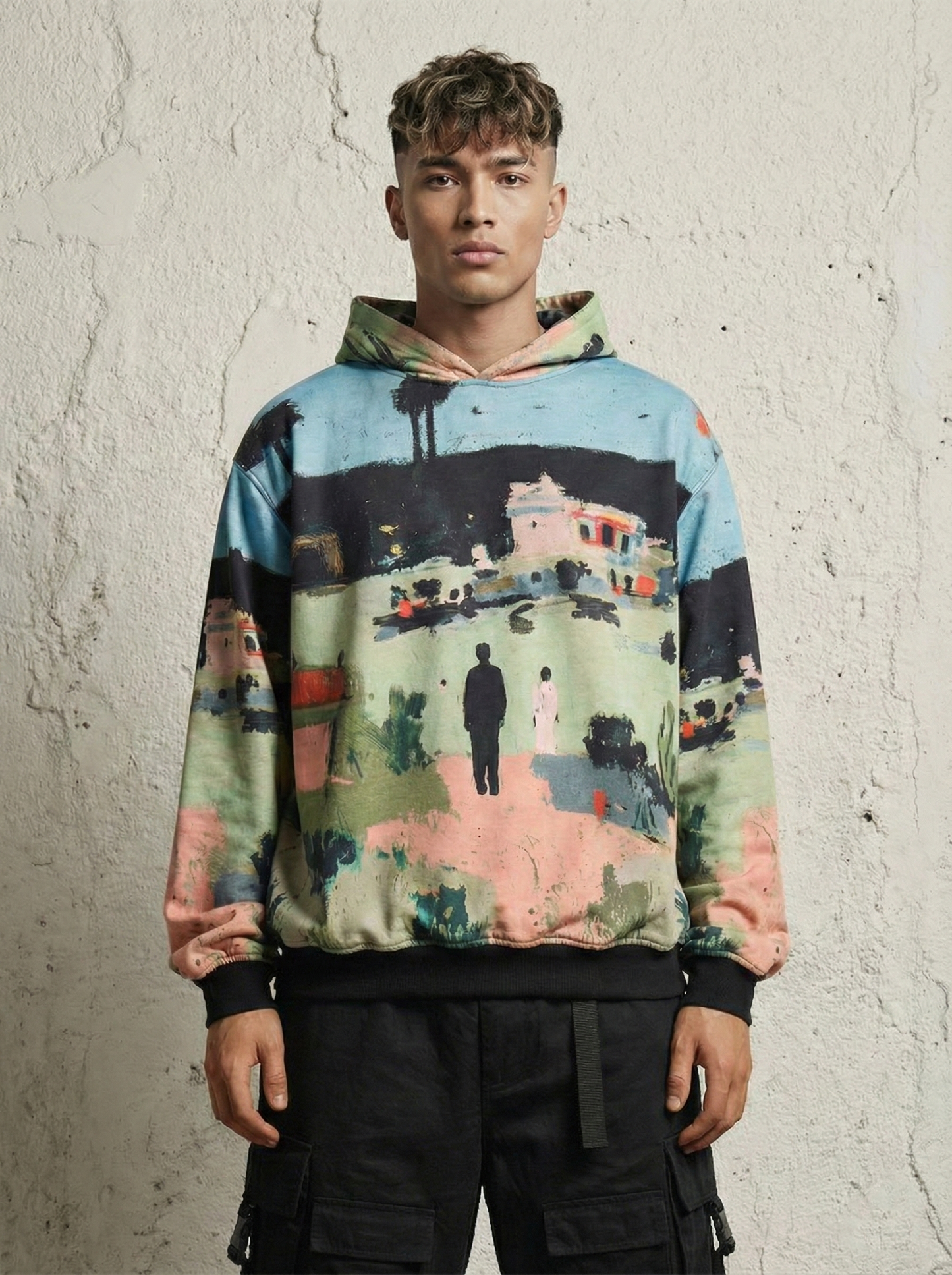 Paint Me French Hoodie